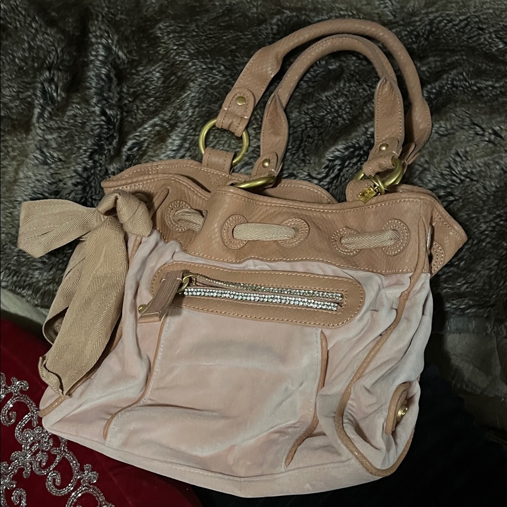 NWT Rare Vintage 90’s Juicy Couture Velour Daydreamer bag with dust bag